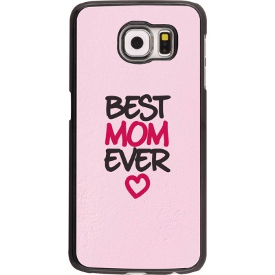 Coque Samsung Galaxy S6 - Mom 2023 best Mom ever pink