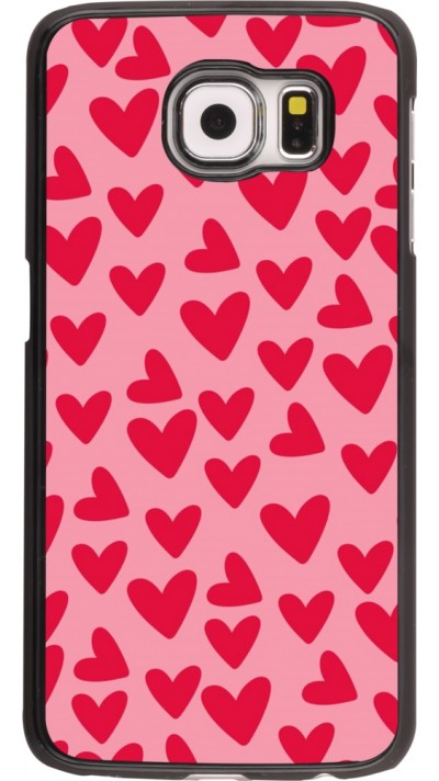 Coque Samsung Galaxy S6 - Mom 2024 petits coeurs