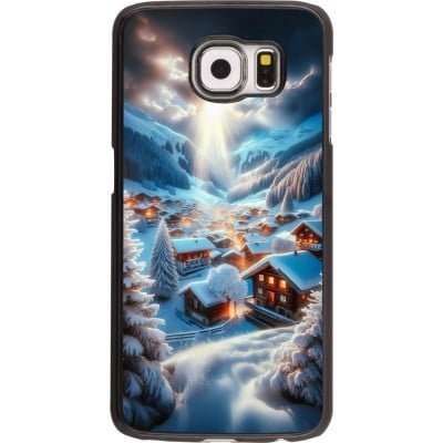 Coque Samsung Galaxy S6 - Mont Neige Lumière