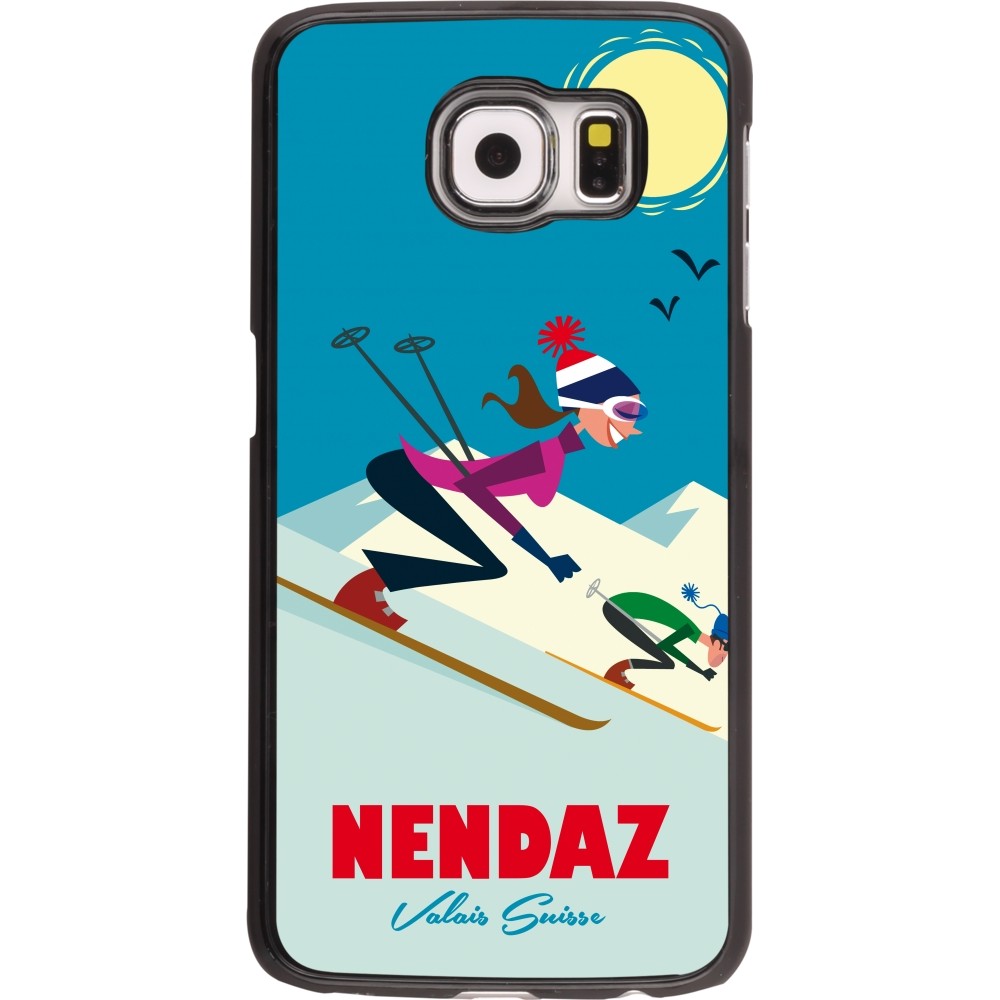 Coque Samsung Galaxy S6 - Nendaz Ski Downhill