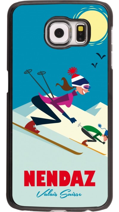 Coque Samsung Galaxy S6 - Nendaz Ski Downhill