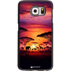 Coque Samsung Galaxy S6 - Safari sunset wildlife