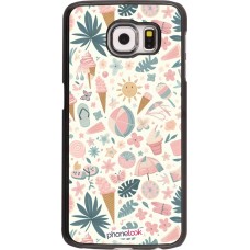 Coque Samsung Galaxy S6 - Summer Pink Pattern