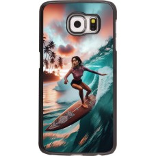 Coque Samsung Galaxy S6 - Surfeuse Balinaise