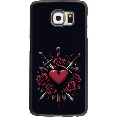 Coque Samsung Galaxy S6 - Valentine 2024 gothic love