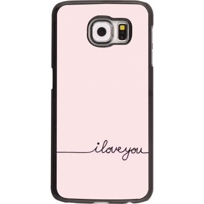 Coque Samsung Galaxy S6 - Valentine 2023 i love you writing