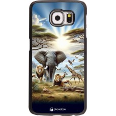 Coque Samsung Galaxy S6 - Vie sauvage africaine