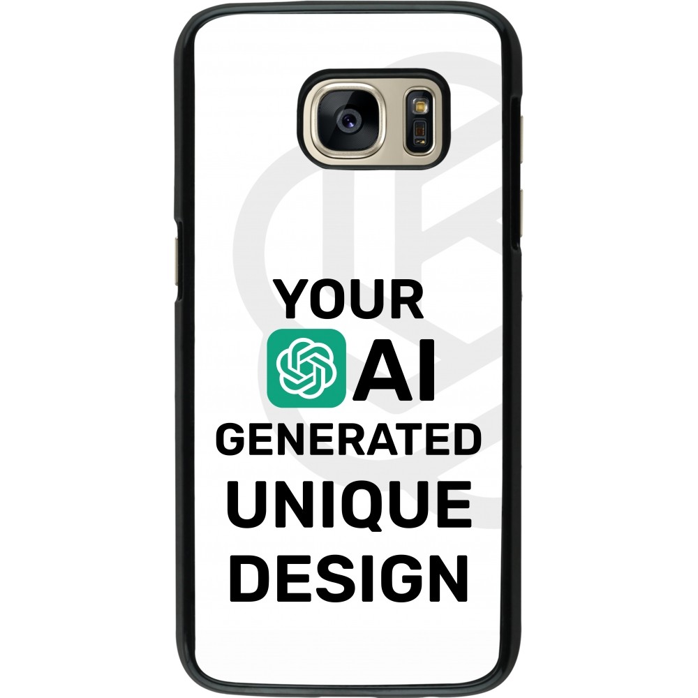 Coque Samsung Galaxy S7 - 100% unique générée par intelligence artificielle (AI) avec vos idées