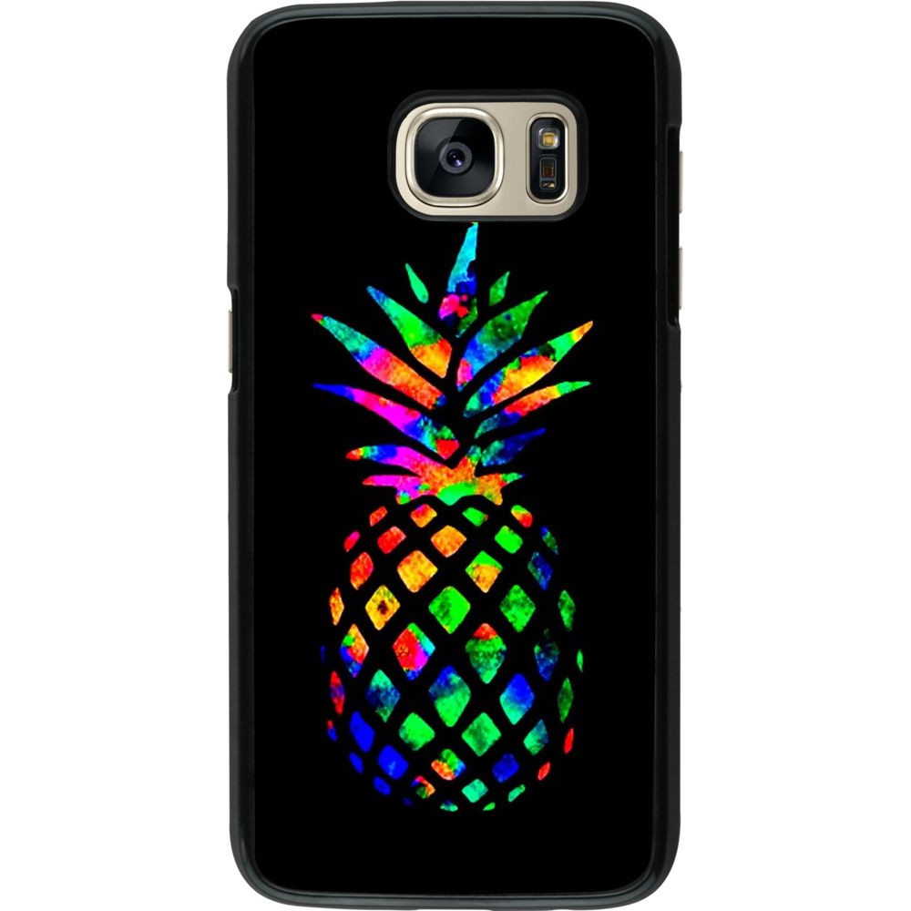 Coque Samsung Galaxy S7 - Ananas Multi-colors