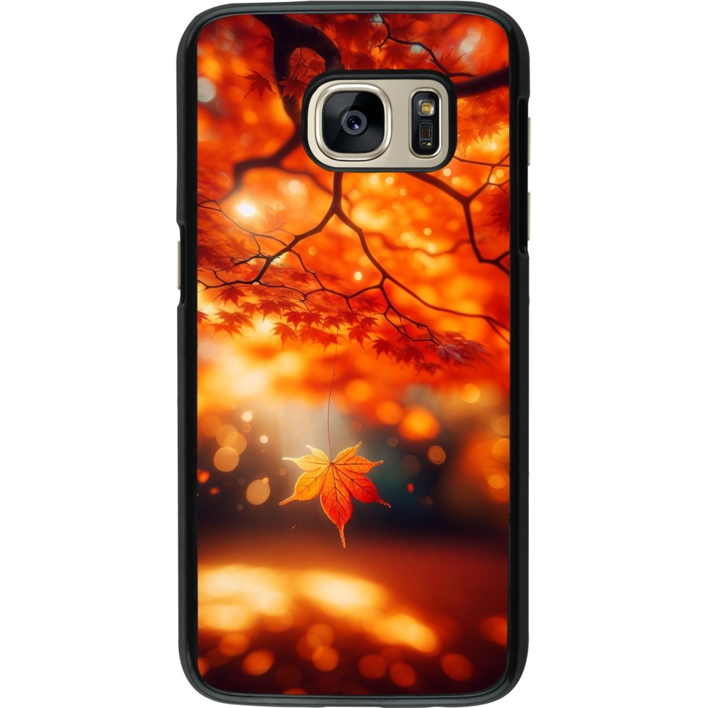 Coque Samsung Galaxy S7 - Automne Magique Orange