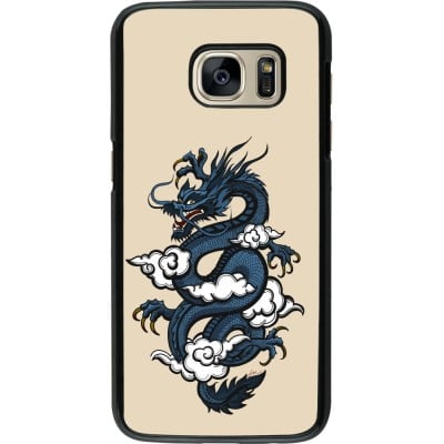 Coque Samsung Galaxy S7 - Blue Dragon Tattoo