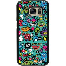 Samsung Galaxy S7 Case Hülle - Cartoons old school