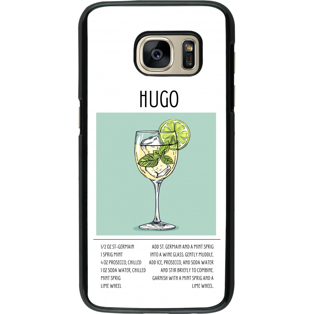 Samsung Galaxy S7 Case Hülle - Cocktail Rezept Hugo