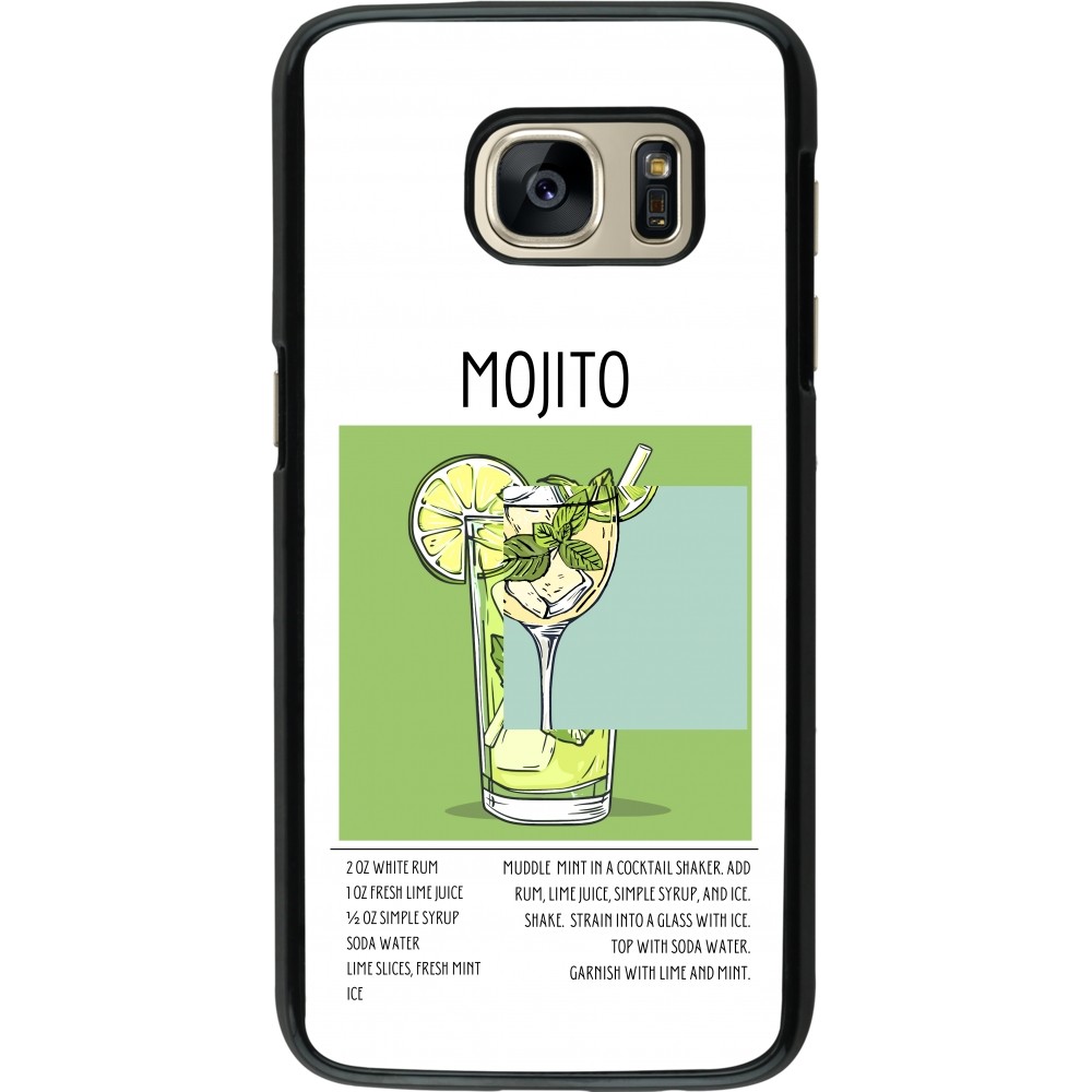 Coque Samsung Galaxy S7 - Cocktail recette Mojito