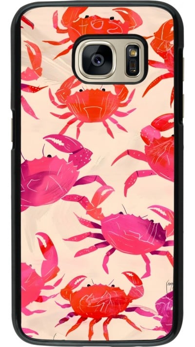 Coque Samsung Galaxy S7 - Crabs Paint