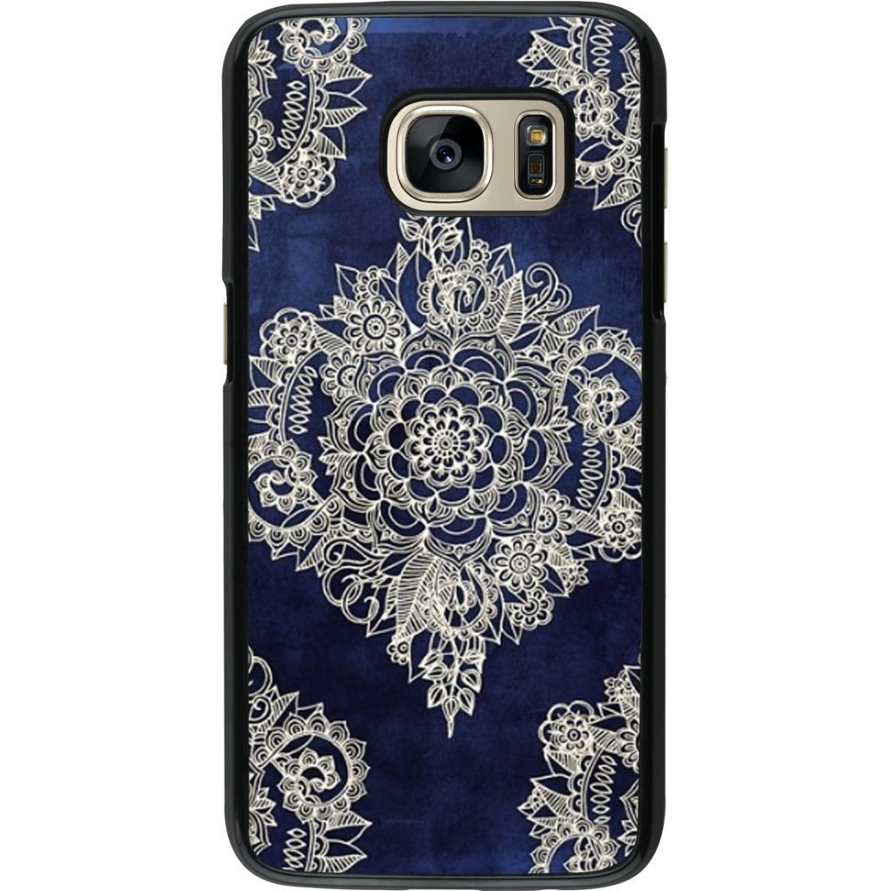 Coque Samsung Galaxy S7 - Cream Flower Moroccan