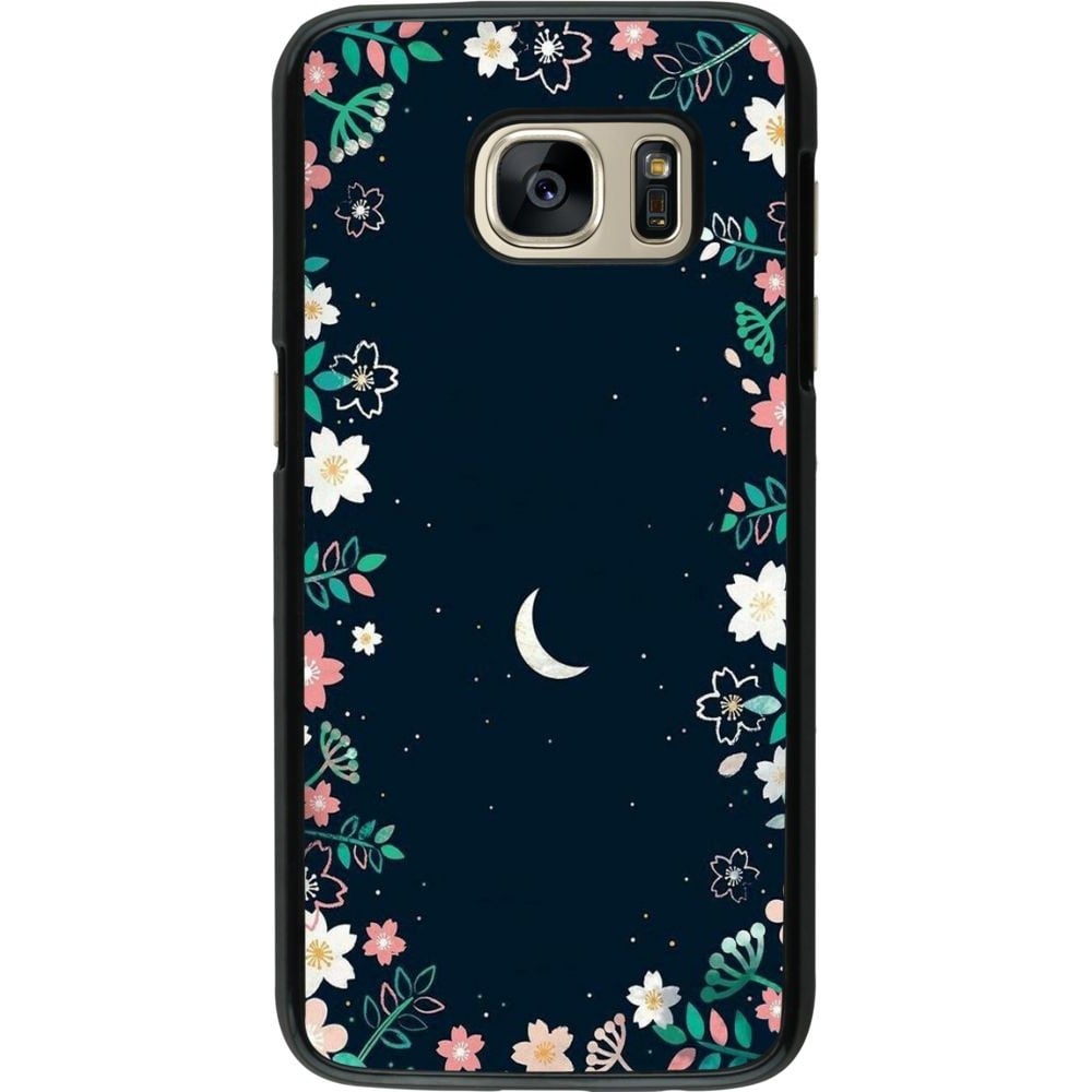 Coque Samsung Galaxy S7 - Flowers space