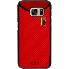 Samsung Galaxy S7 Case Hülle - Belgien 2022 personalisierbares Fußballtrikot