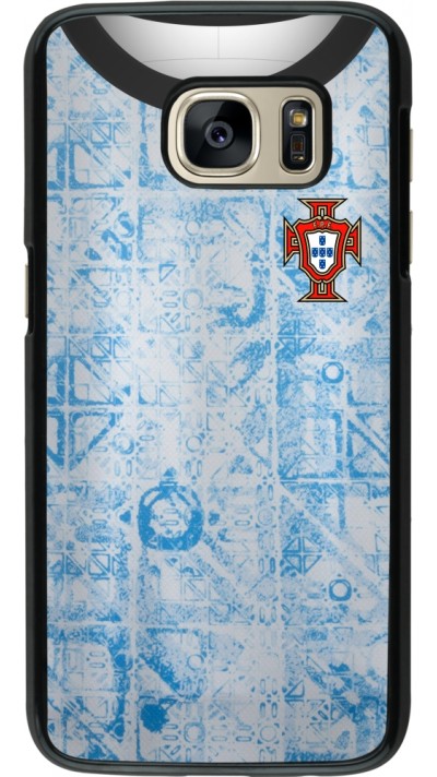 Coque Samsung Galaxy S7 - Maillot de football Portugal Extérieur personnalisable