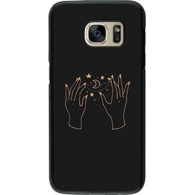 Coque Samsung Galaxy S7 - Grey magic hands