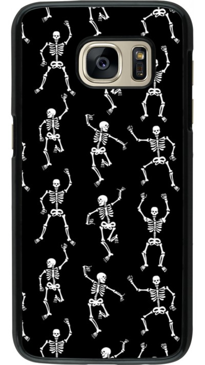 Coque Samsung Galaxy S7 - Halloween 2024 dancing skeleton