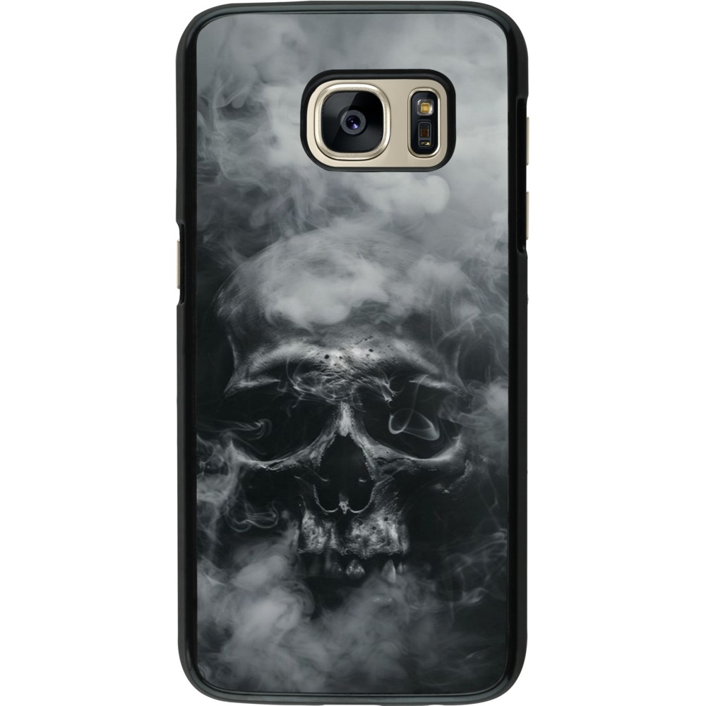 Coque Samsung Galaxy S7 - Halloween 2024 smoky skull