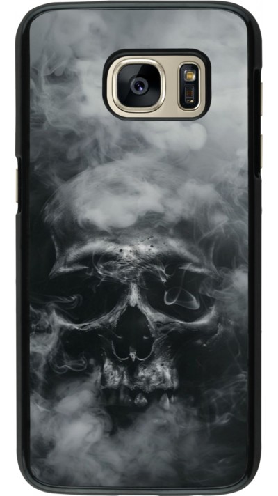 Coque Samsung Galaxy S7 - Halloween 2024 smoky skull