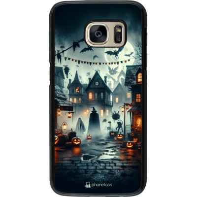 Coque Samsung Galaxy S7 - Halloween Spookville