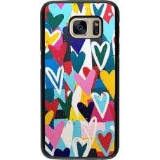 Coque Samsung Galaxy S7 - Joyful Hearts