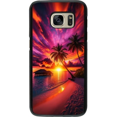 Coque Samsung Galaxy S7 - Maldives Dusk Bliss