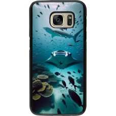 Coque Samsung Galaxy S7 - Manta Lagon Nettoyage