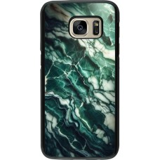 Coque Samsung Galaxy S7 - Marbre vert majestueux