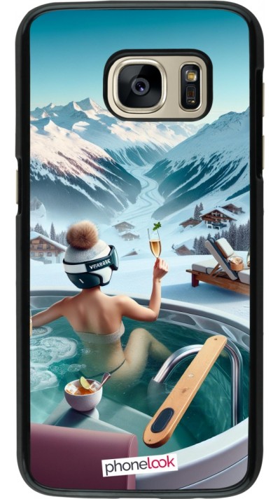 Coque Samsung Galaxy S7 - Montagne Glamour Jacuzzi