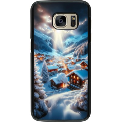 Coque Samsung Galaxy S7 - Mont Neige Lumière