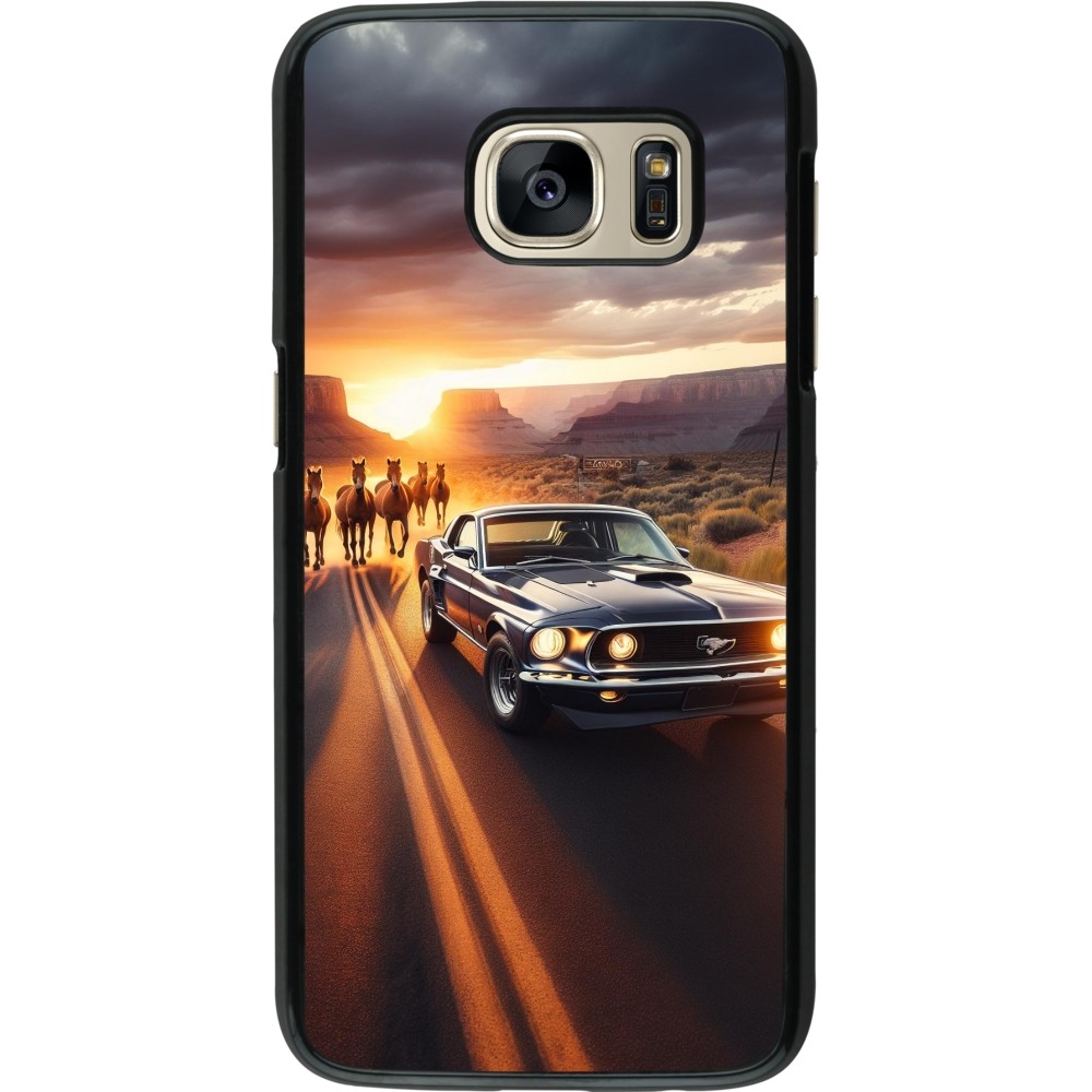 Coque Samsung Galaxy S7 - Mustang 69 Grand Canyon