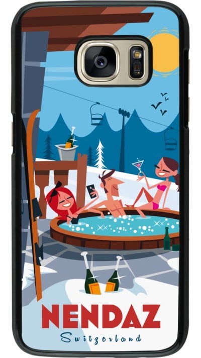 Coque Samsung Galaxy S7 - Nendaz Mountain Jacuzzi