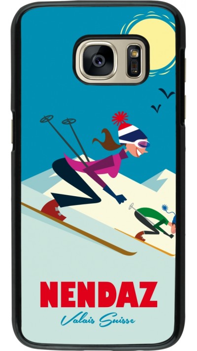 Coque Samsung Galaxy S7 - Nendaz Ski Downhill