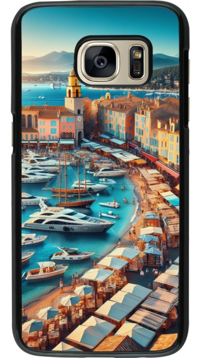 Coque Samsung Galaxy S7 - Saint-Tropez Beach