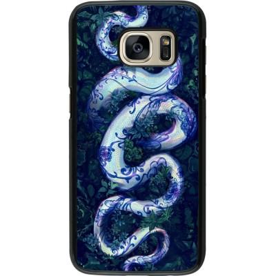 Coque Samsung Galaxy S7 - Serpent Blue Anaconda