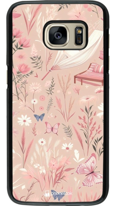 Coque Samsung Galaxy S7 - Summer Pastel Pattern