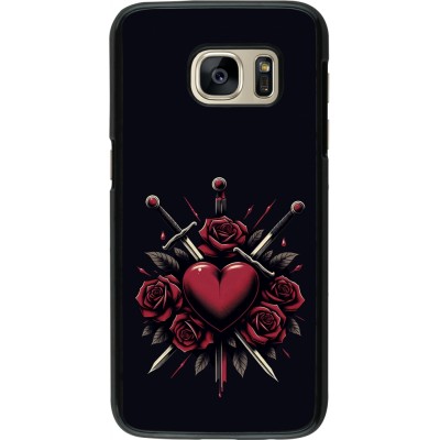 Coque Samsung Galaxy S7 - Valentine 2024 gothic love