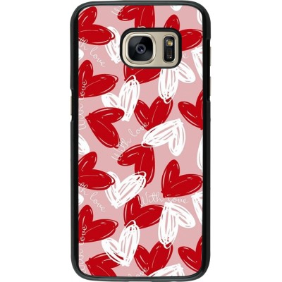 Coque Samsung Galaxy S7 - Valentine 2024 with love heart