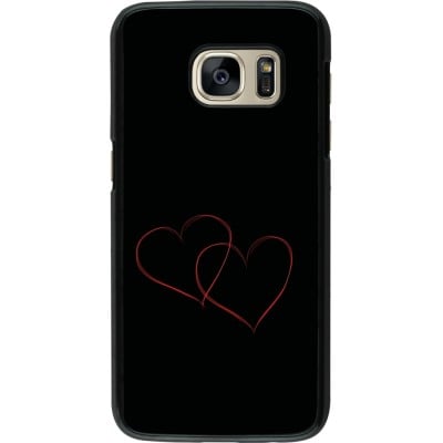 Coque Samsung Galaxy S7 - Valentine 2023 attached heart