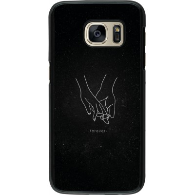 Coque Samsung Galaxy S7 - Valentine 2023 hands forever