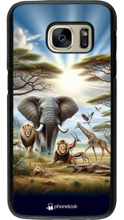 Coque Samsung Galaxy S7 - Vie sauvage africaine