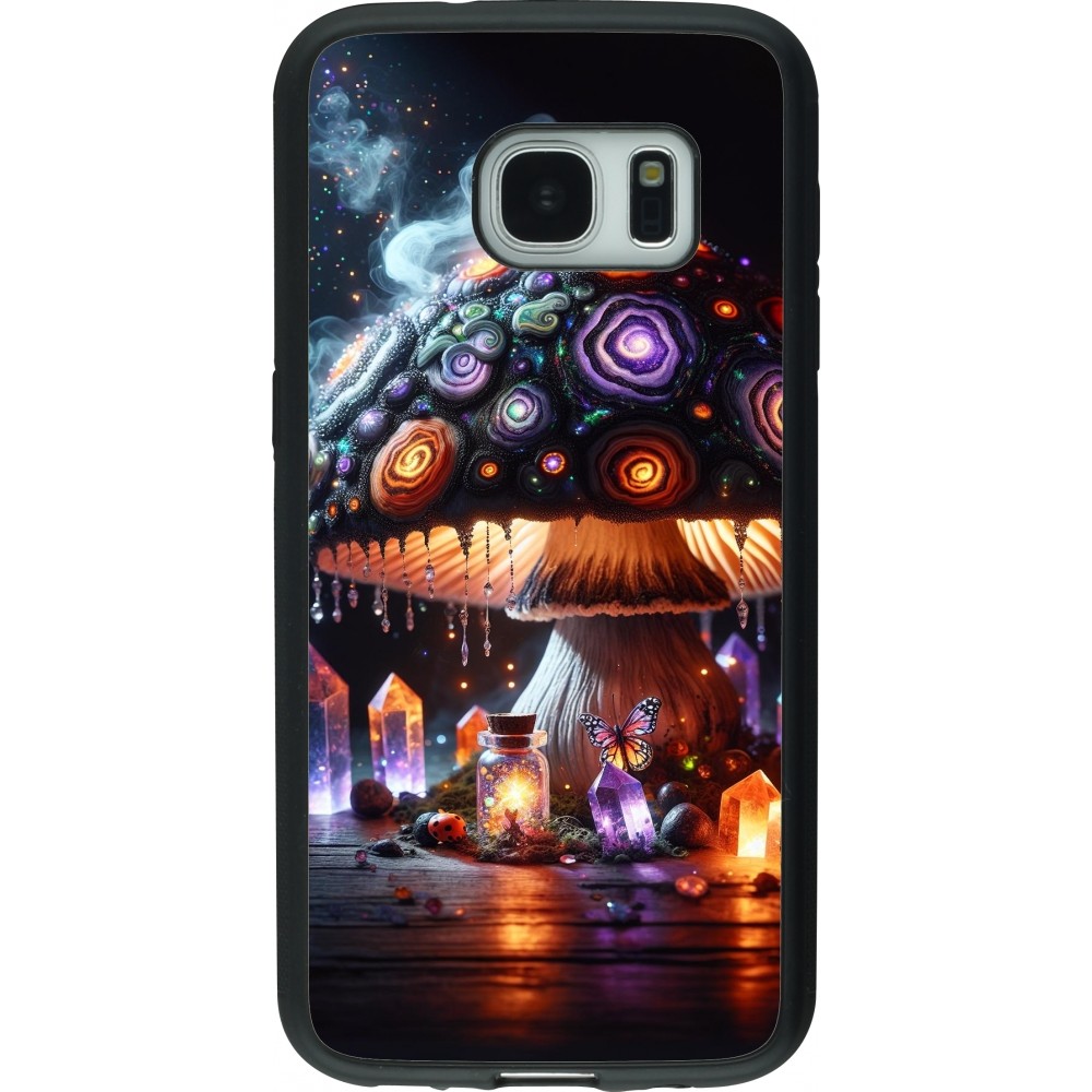 Coque Samsung Galaxy S7 - Silicone rigide noir Halloween Potion Magic