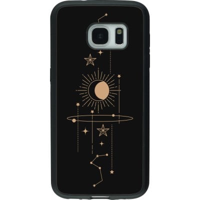 Coque Samsung Galaxy S7 - Silicone rigide noir Spring 23 astro