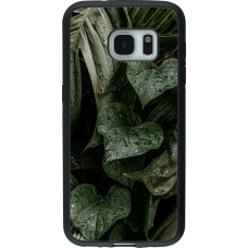 Coque Samsung Galaxy S7 - Silicone rigide noir Spring 23 fresh plants