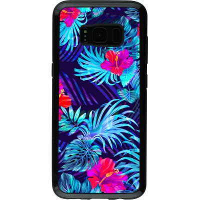 Coque Samsung Galaxy S8 - Hybrid Armor noir Blue Forest