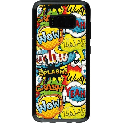 Coque Samsung Galaxy S8 - Hybrid Armor noir Cartoons slogans